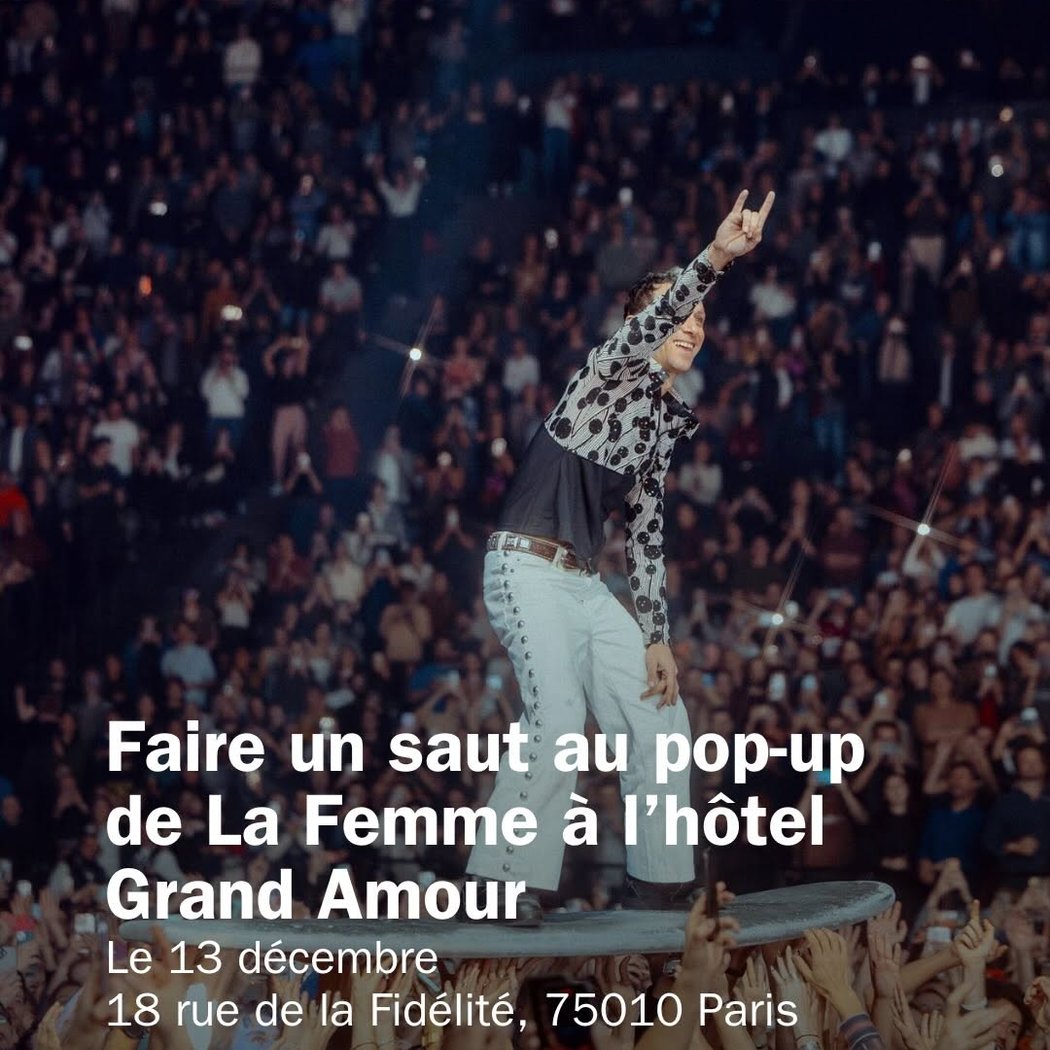 pop-up de La Femme 1